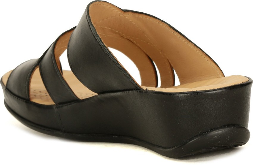 Scholl Women Black Wedges Buy Scholl Women Black Wedges Online