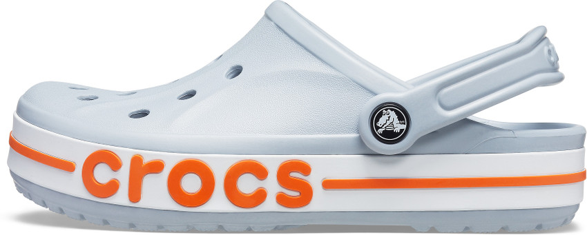 Grey and best sale orange crocs