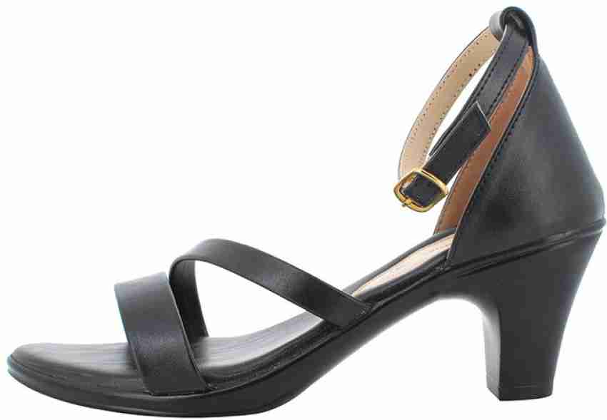 Black leather discount mary jane heels