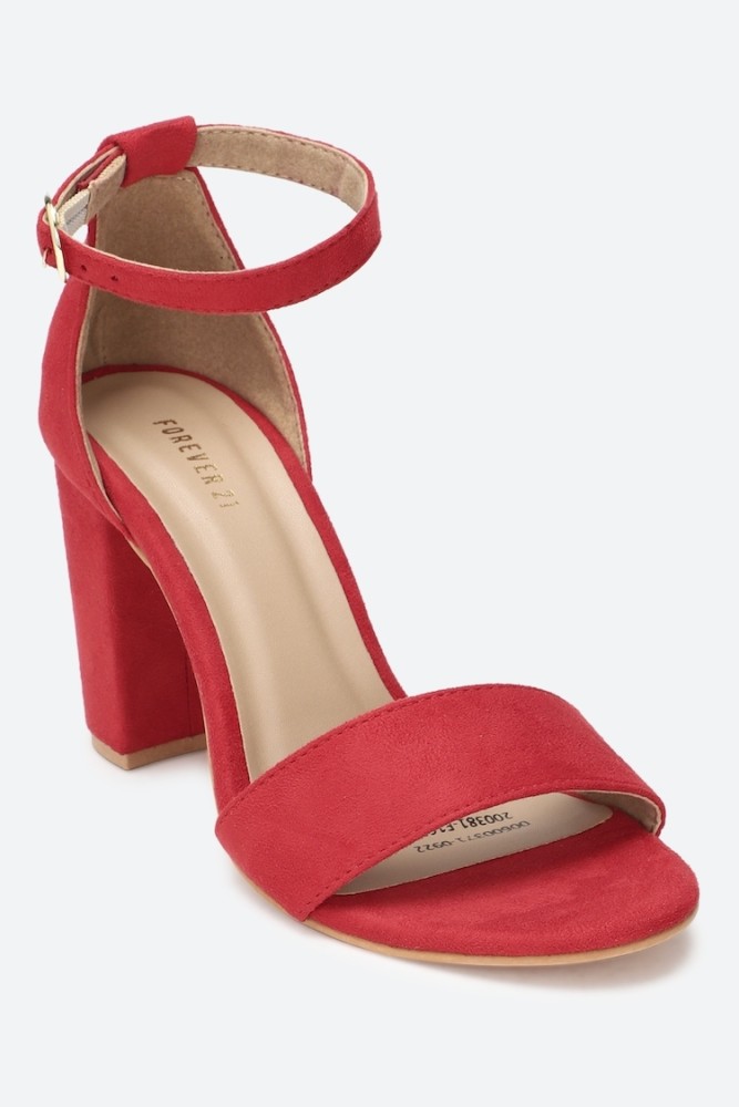 Forever 21 2025 red heels