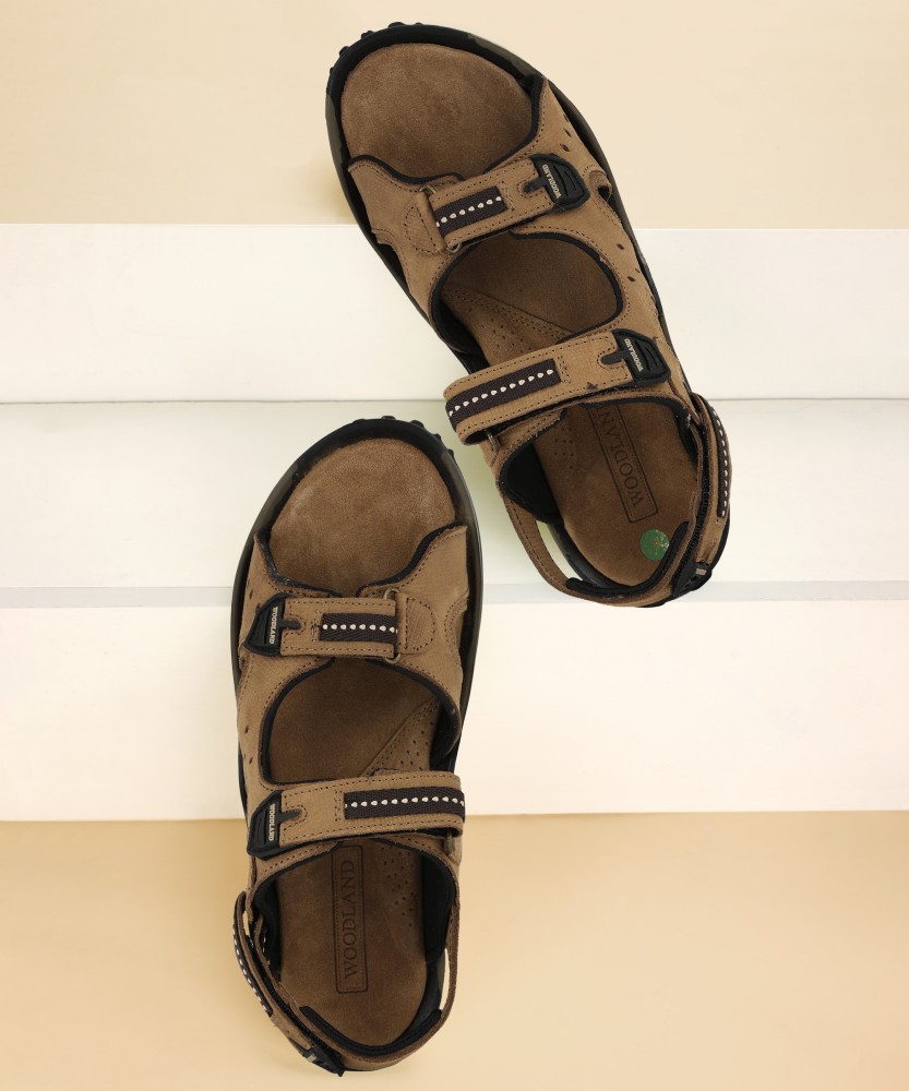 Woodland men store khaki sports sandals