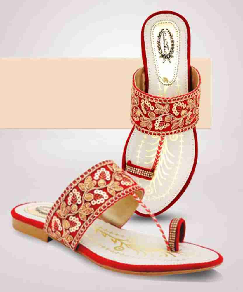 Bridal on sale chappal flat