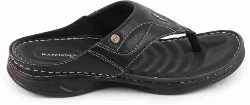 Black best sale sandals bata