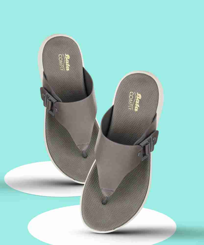 Bata hot sale grey sandals