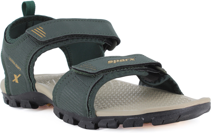 Sparx Men Green Gold Sandals Buy Sparx Men Green Gold Sandals
