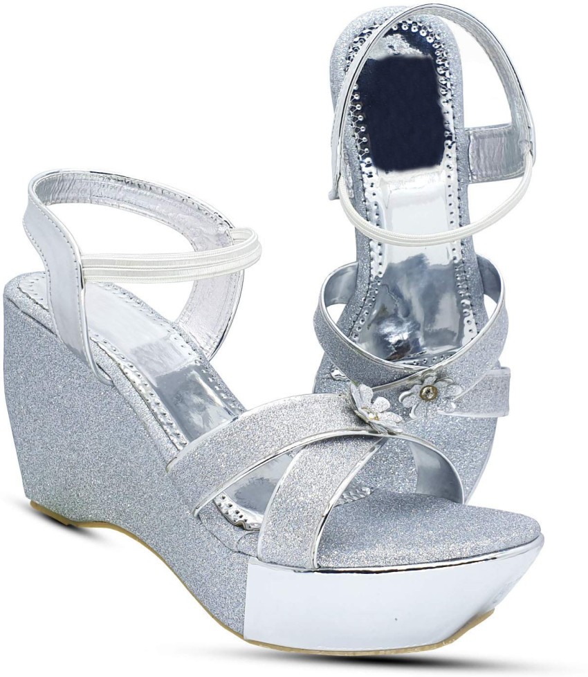 Sonakey Women Silver Heels
