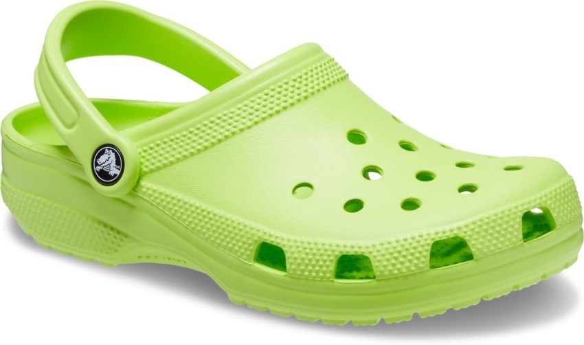 Neon cheap green crocs