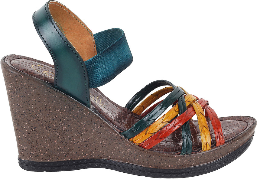 Catwalk multi color wedges outlet