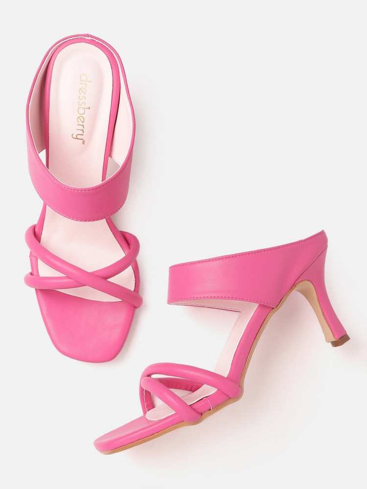 Berry pink heels best sale