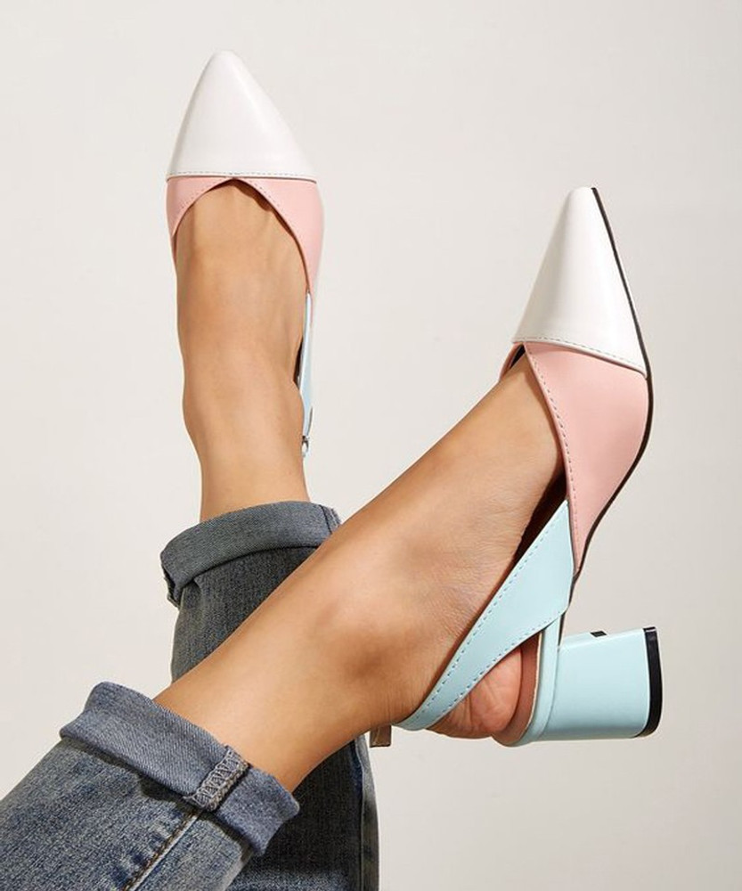 SHOETOPIA Women Multicolor Heels Buy SHOETOPIA Women Multicolor