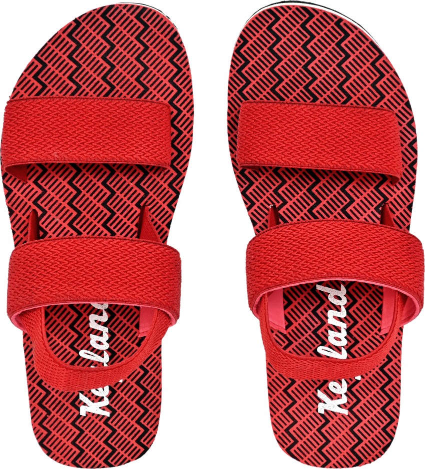 Boys red flip online flops