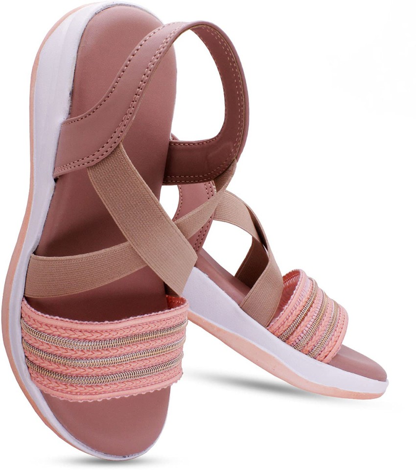 Sonakey Women Pink Sandals Buy Sonakey Women Pink Sandals Online