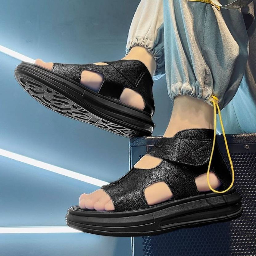 Black people cheap sandals