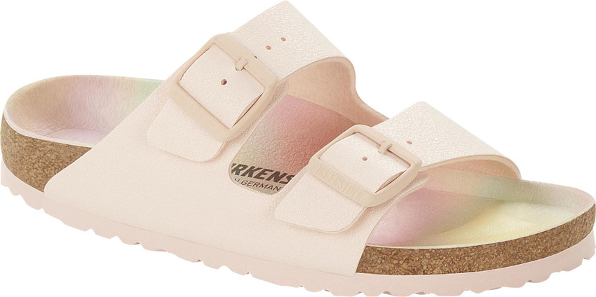 Pink and white birkenstocks deals
