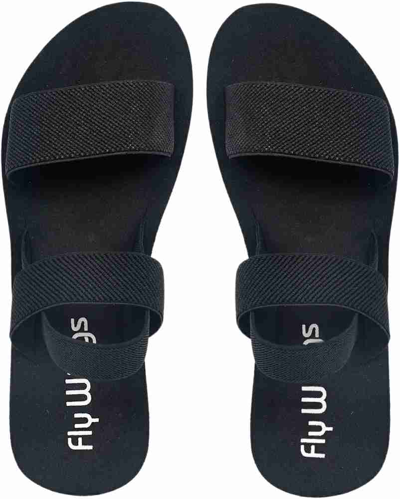 Fly london black discount sandals