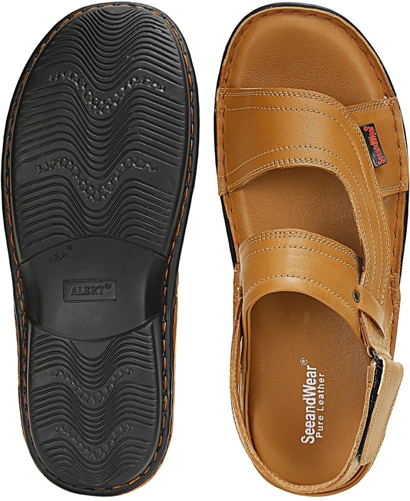 Pure leather cheap sandals online