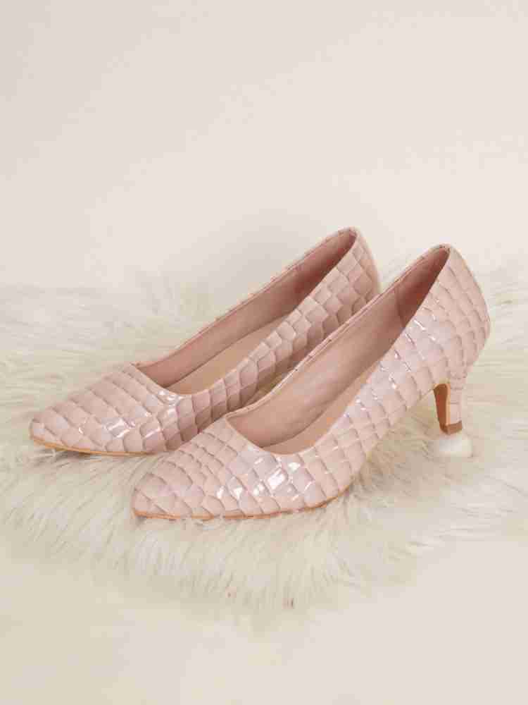 Pink kitten heel online sandals