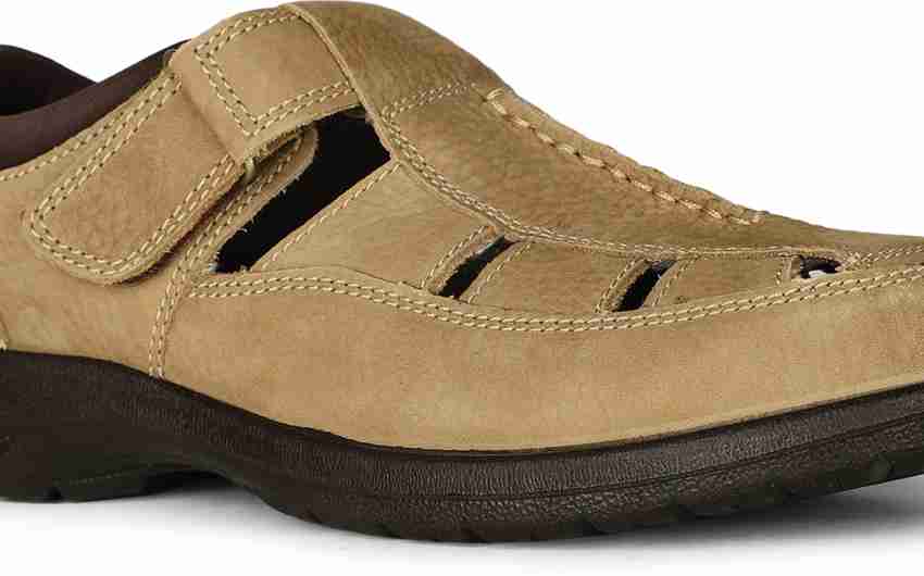 Bata khaki leather sales casual shoes