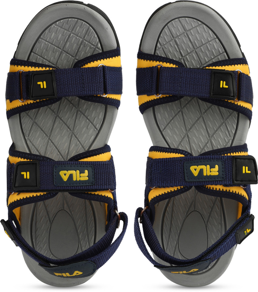 FILA Men Black Sports Sandals