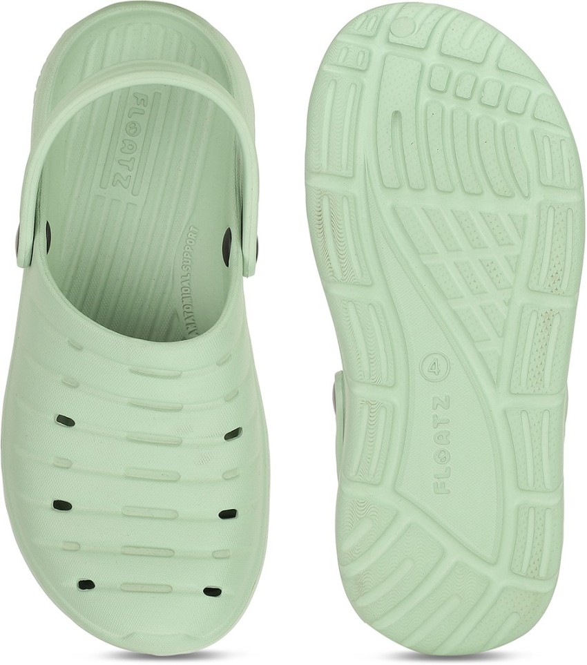 Bata Women Green Clogs