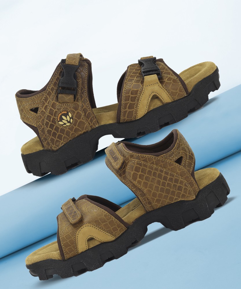 WOODLAND Men Camel Sandals Buy WOODLAND Men Camel Sandals Online