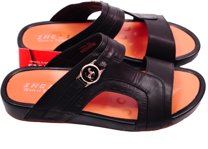 Leather chappal price clearance