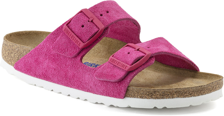 BIRKENSTOCK Arizona Soft Footbed Narrow Width Women Pink Beige