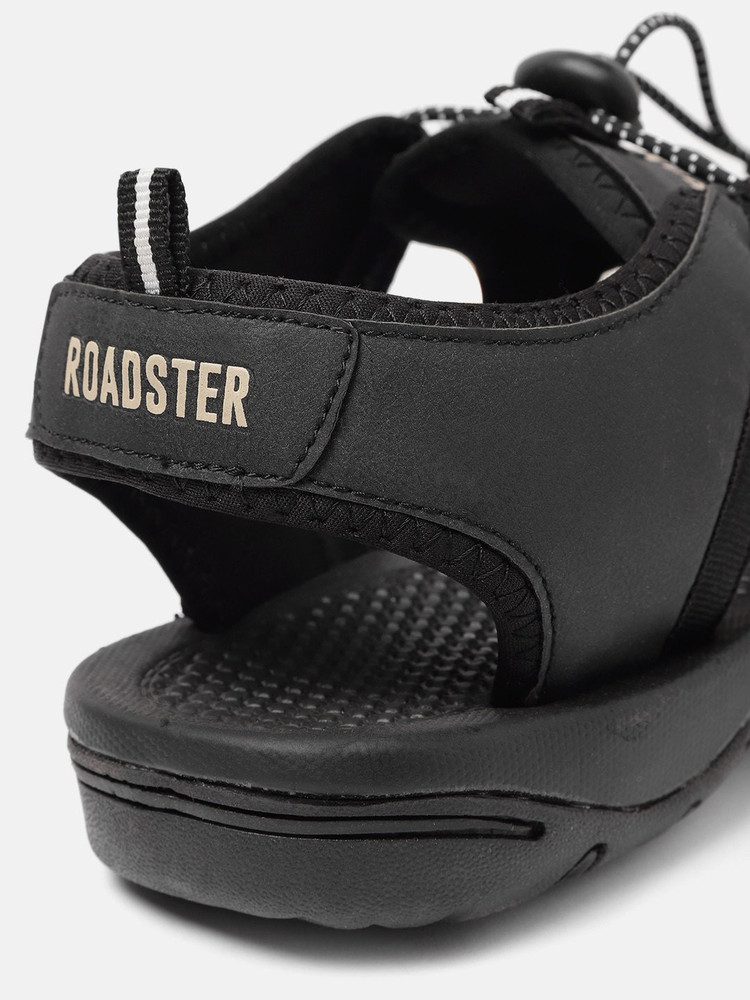 Roadster Men Black Sports Sandals 10  Amazonin Fashion