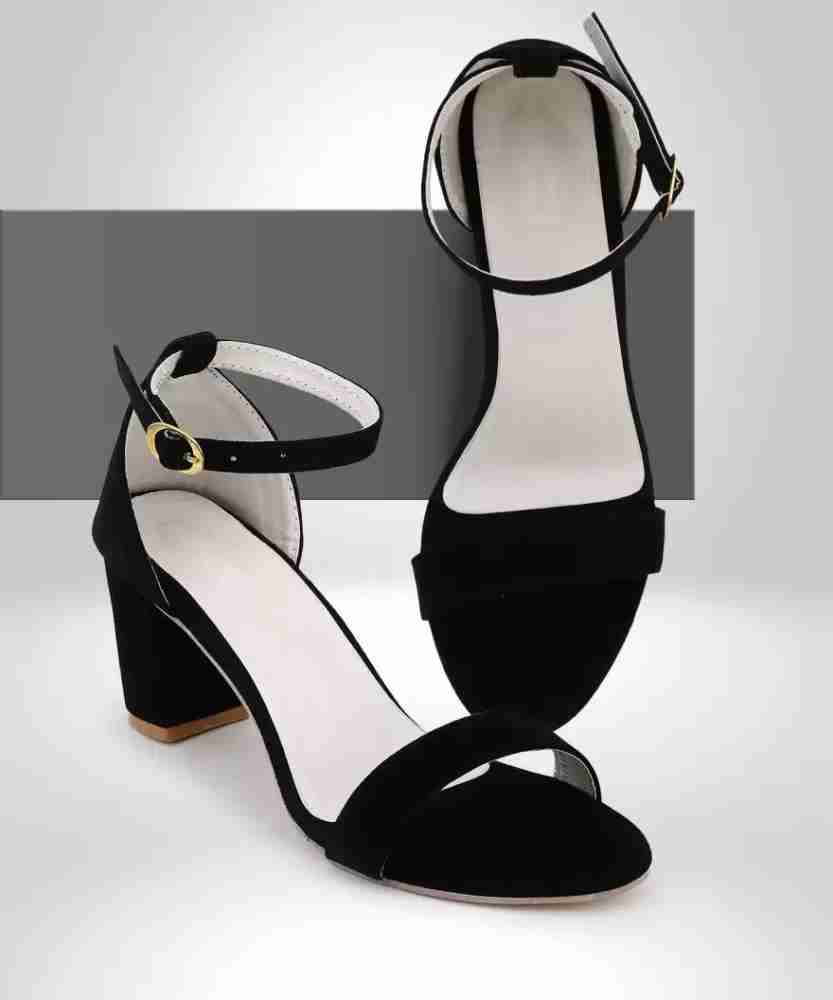 Heels cheap black colour