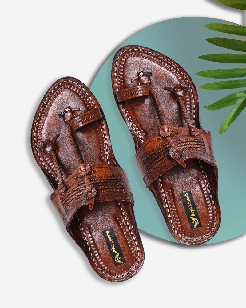 flipkart kolhapuri chappal