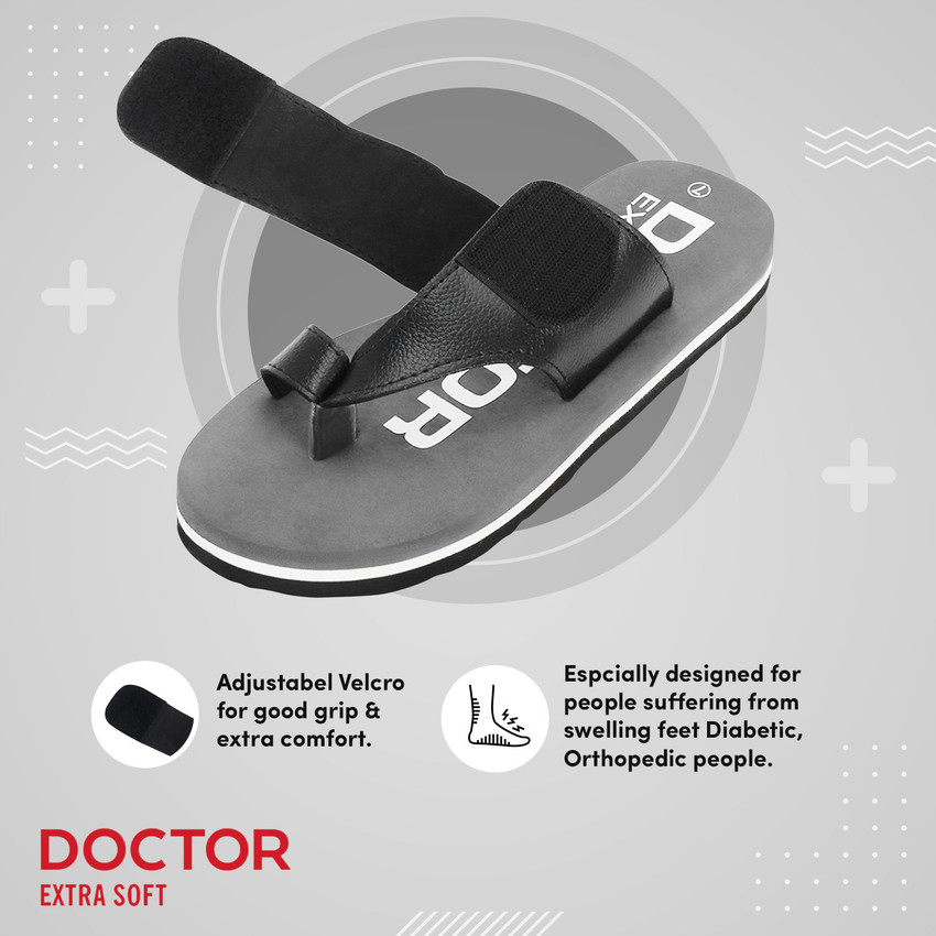 Velcro house top slippers