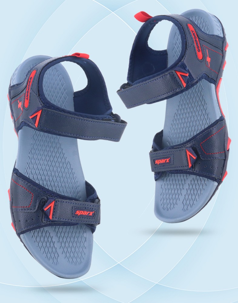 Sparx Men Navy Red Sports Sandals