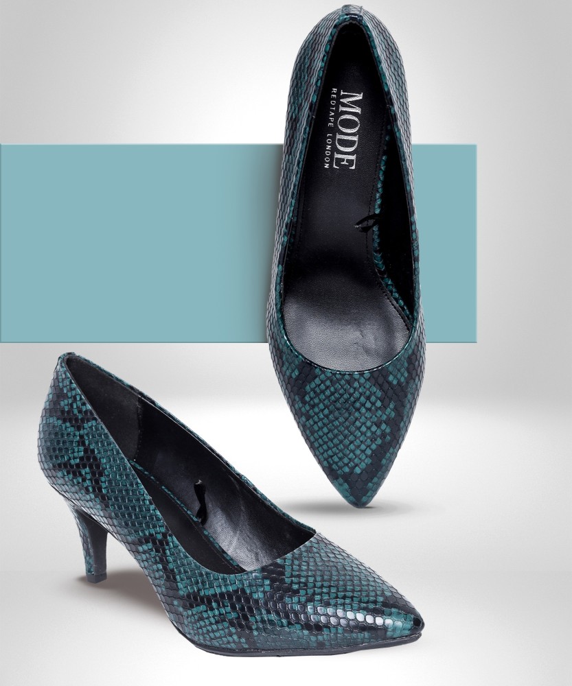 Teal hot sale blue heels