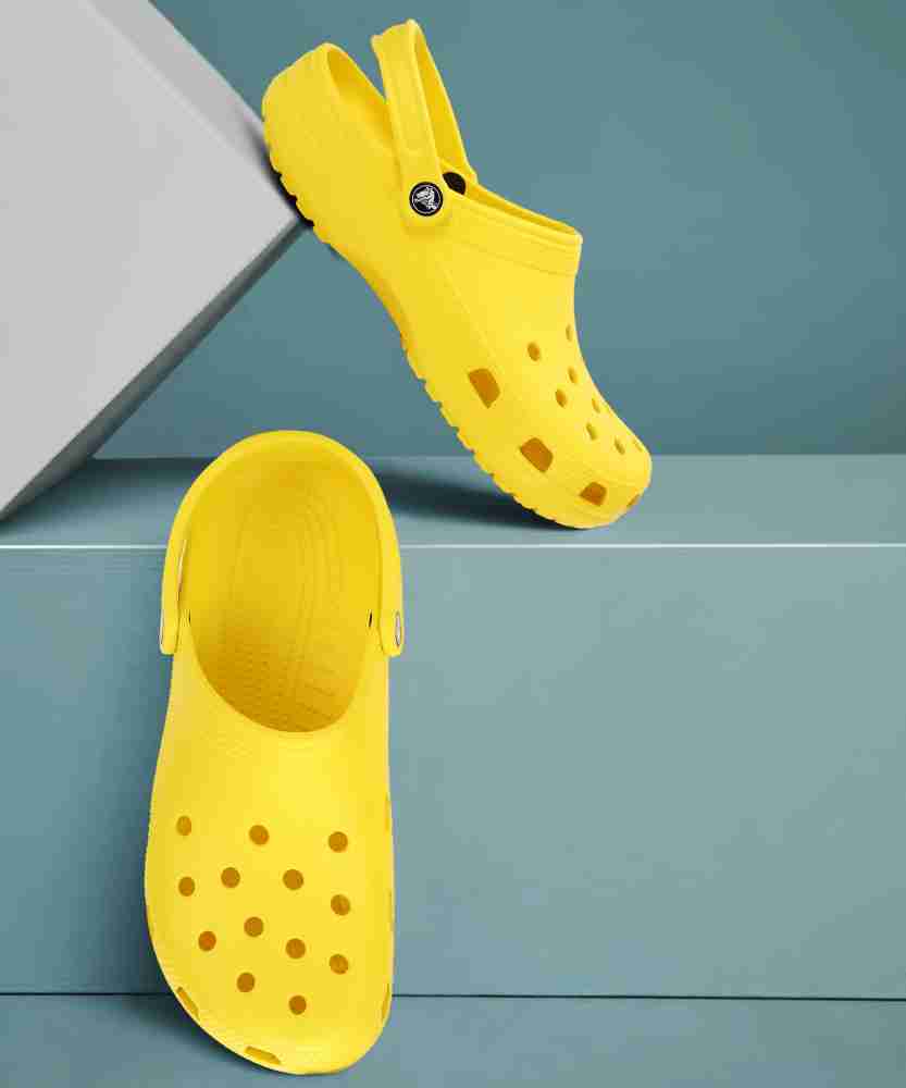 Pastel yellow hot sale crocs