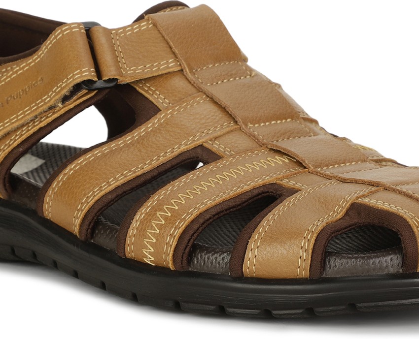 Hush puppies outlet tan sandals