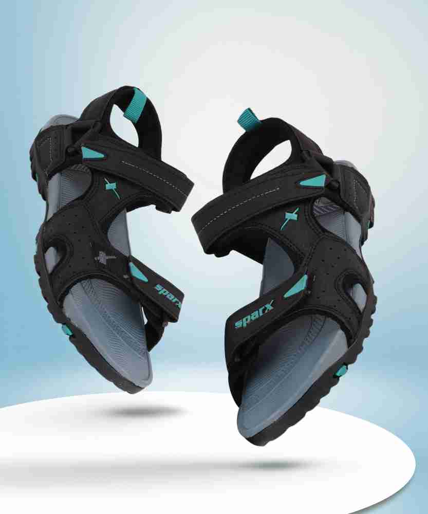 Sparx Men Black Green Sports Sandals Buy Sparx Men Black Green