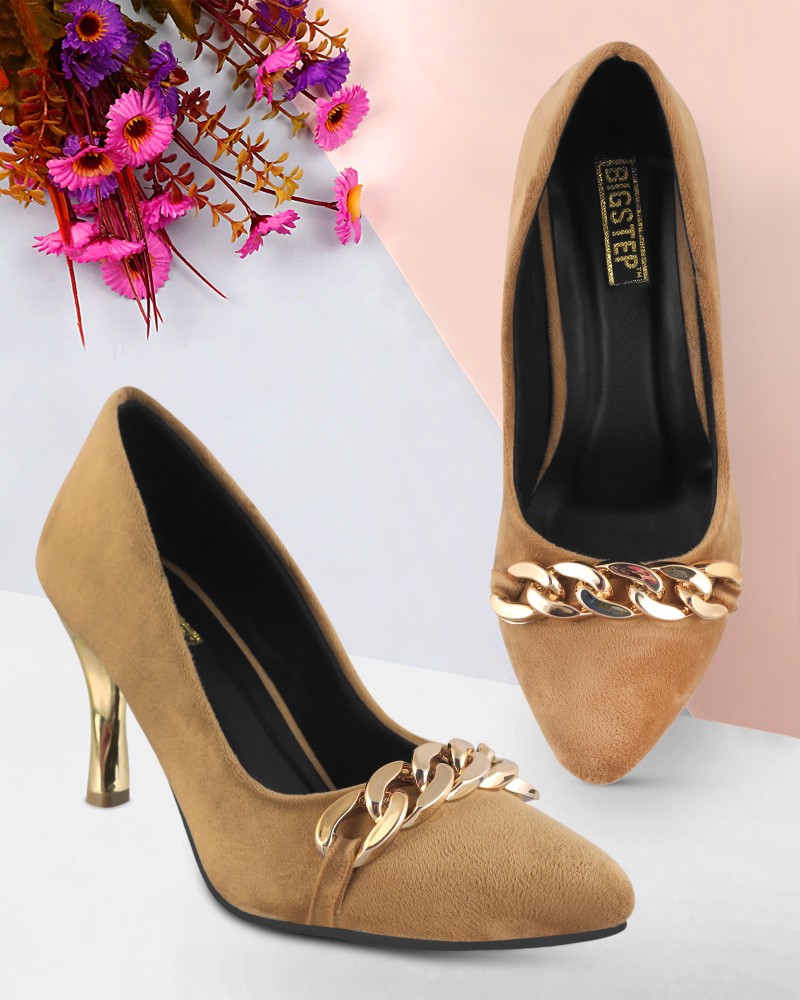 Golden heels outlet online