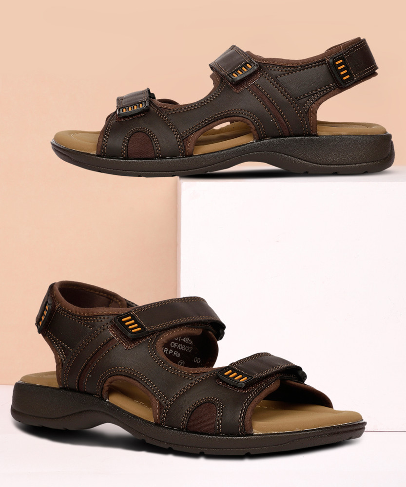 Flipkart men's leather sandals shop