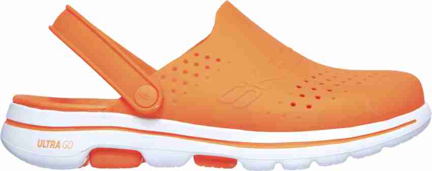 Skechers go walk clearance femme orange