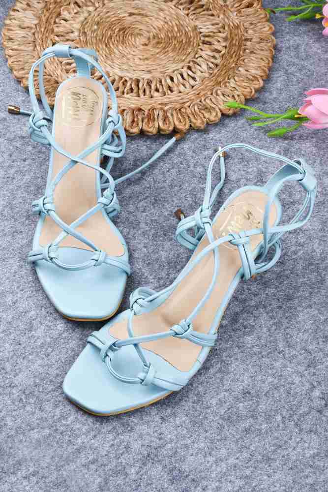 Blue wrap 2024 around heels