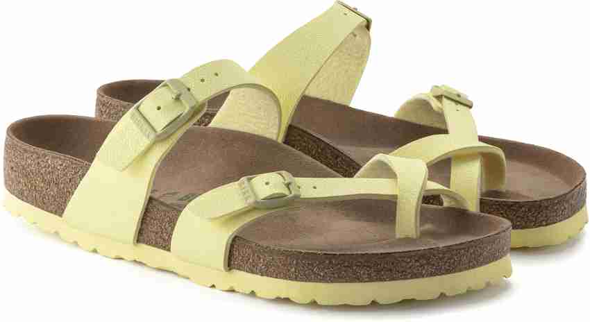 Yellow best sale mayari birkenstock