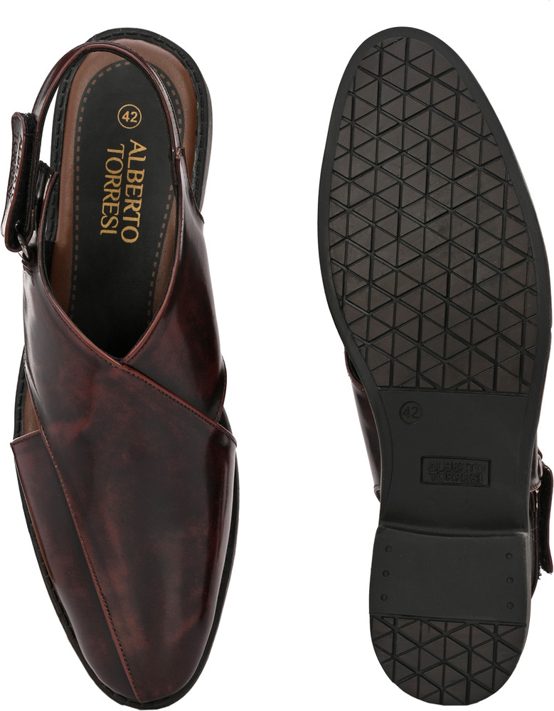 ALBERTO TORRESI Men Burgundy Casual Buy ALBERTO TORRESI Men