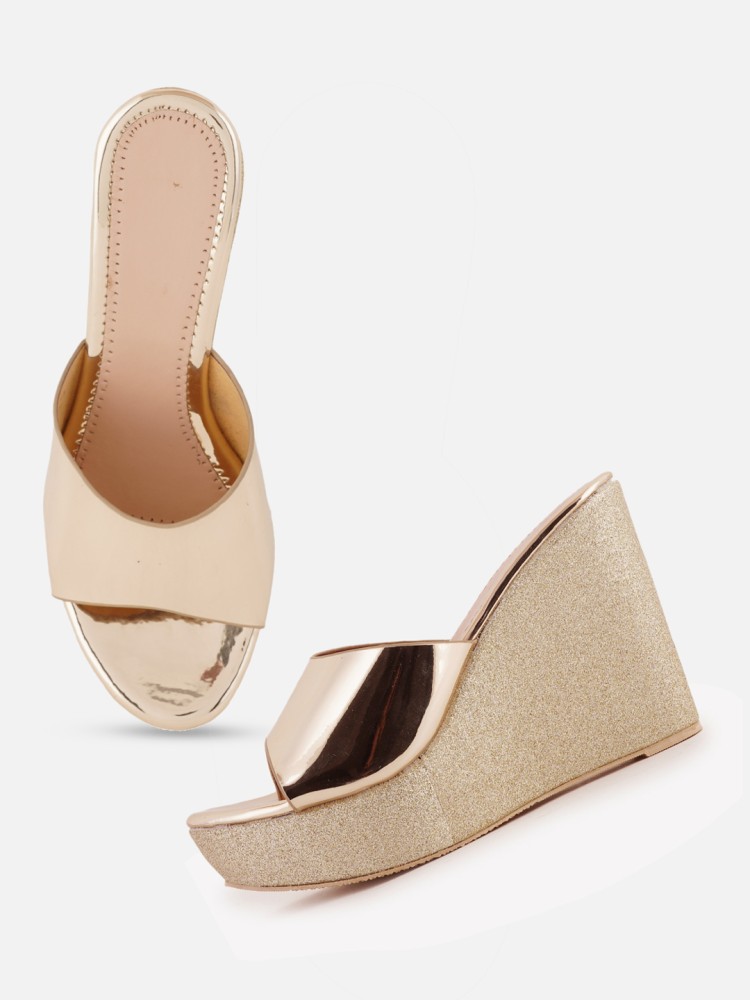 Gold sales wedges sale