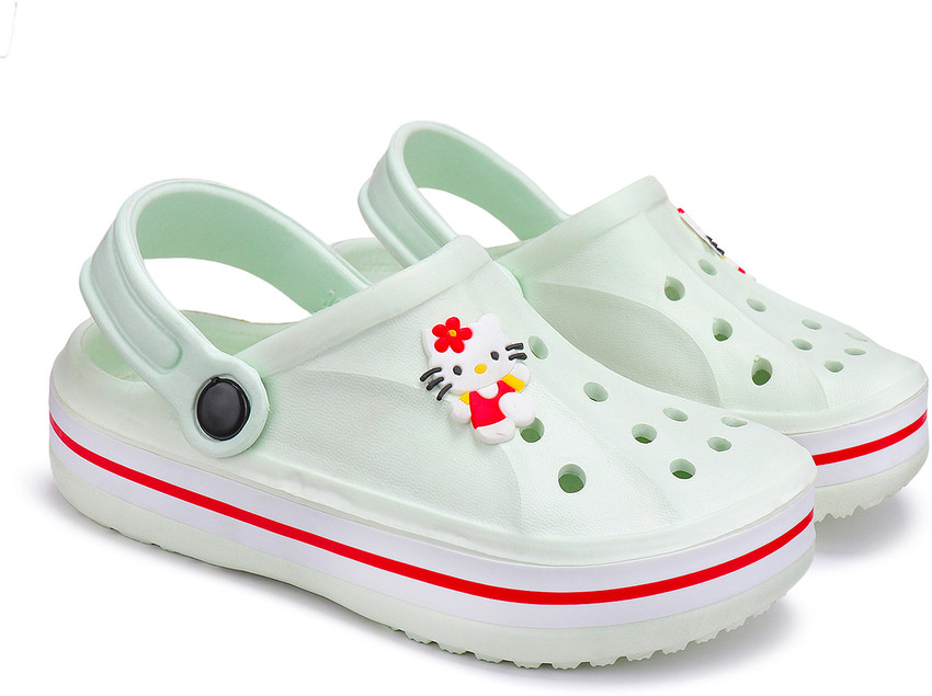 BERSACHE Women Green Clogs Buy BERSACHE Women Green Clogs Online