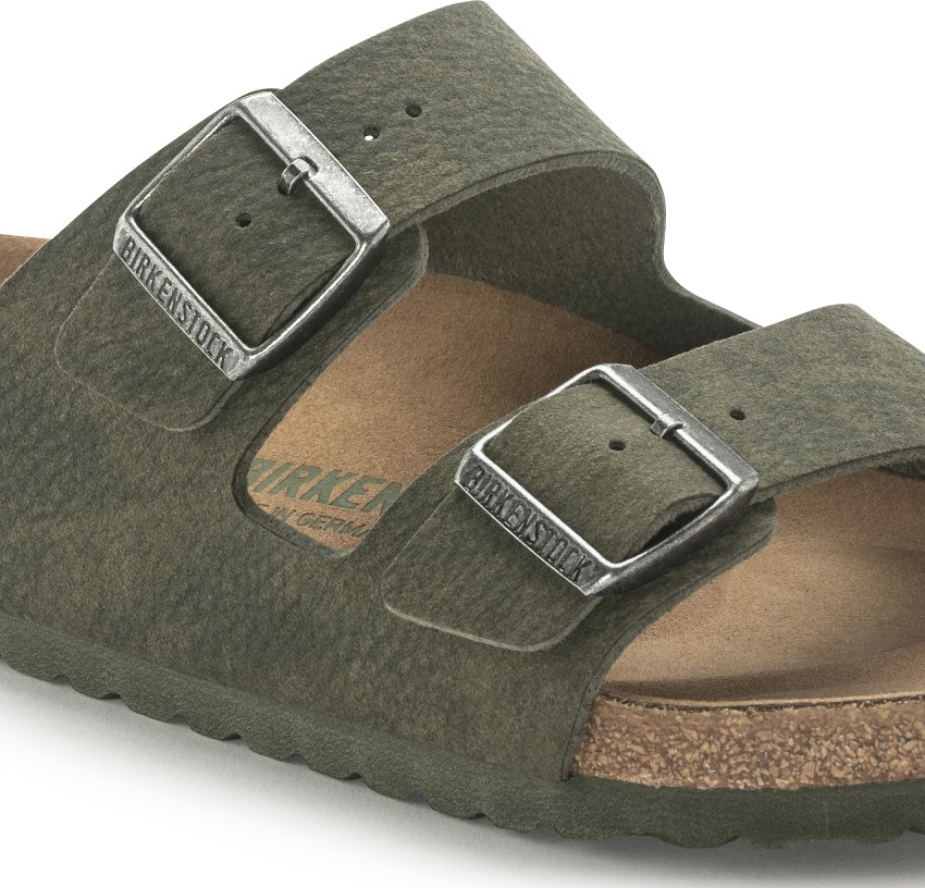 BIRKENSTOCK Arizona Vegan Regular Width Men Green Sandals Buy