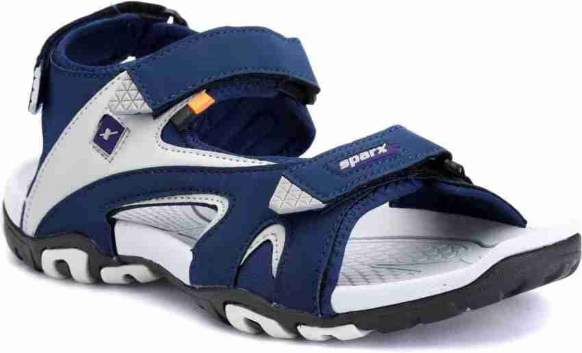 Sparx Men Blue Grey Sports Sandals Buy Sparx Men Blue Grey