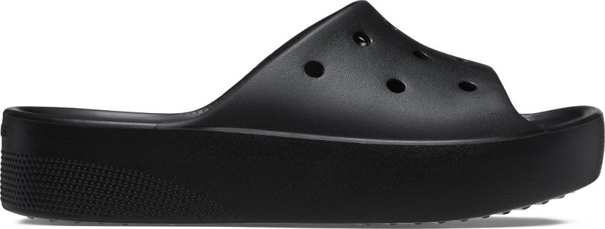 CROCS Classic Platform Slide Women Black Casual Buy CROCS