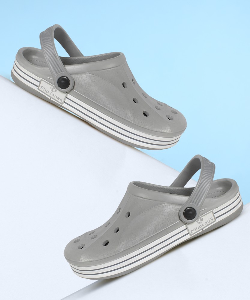 Men deals grey clogs