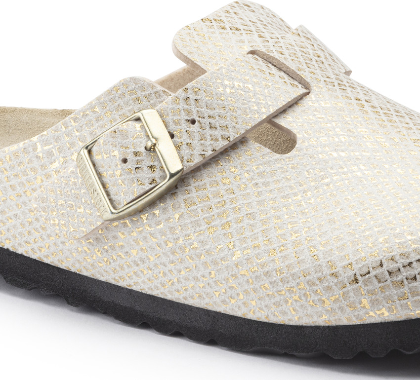 BIRKENSTOCK Boston Narrow Width Women White Clogs Buy