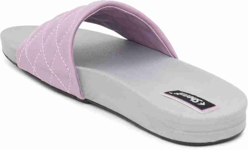 SHERRIF Women Lavender Flip Flop Slides Buy SHERRIF Women